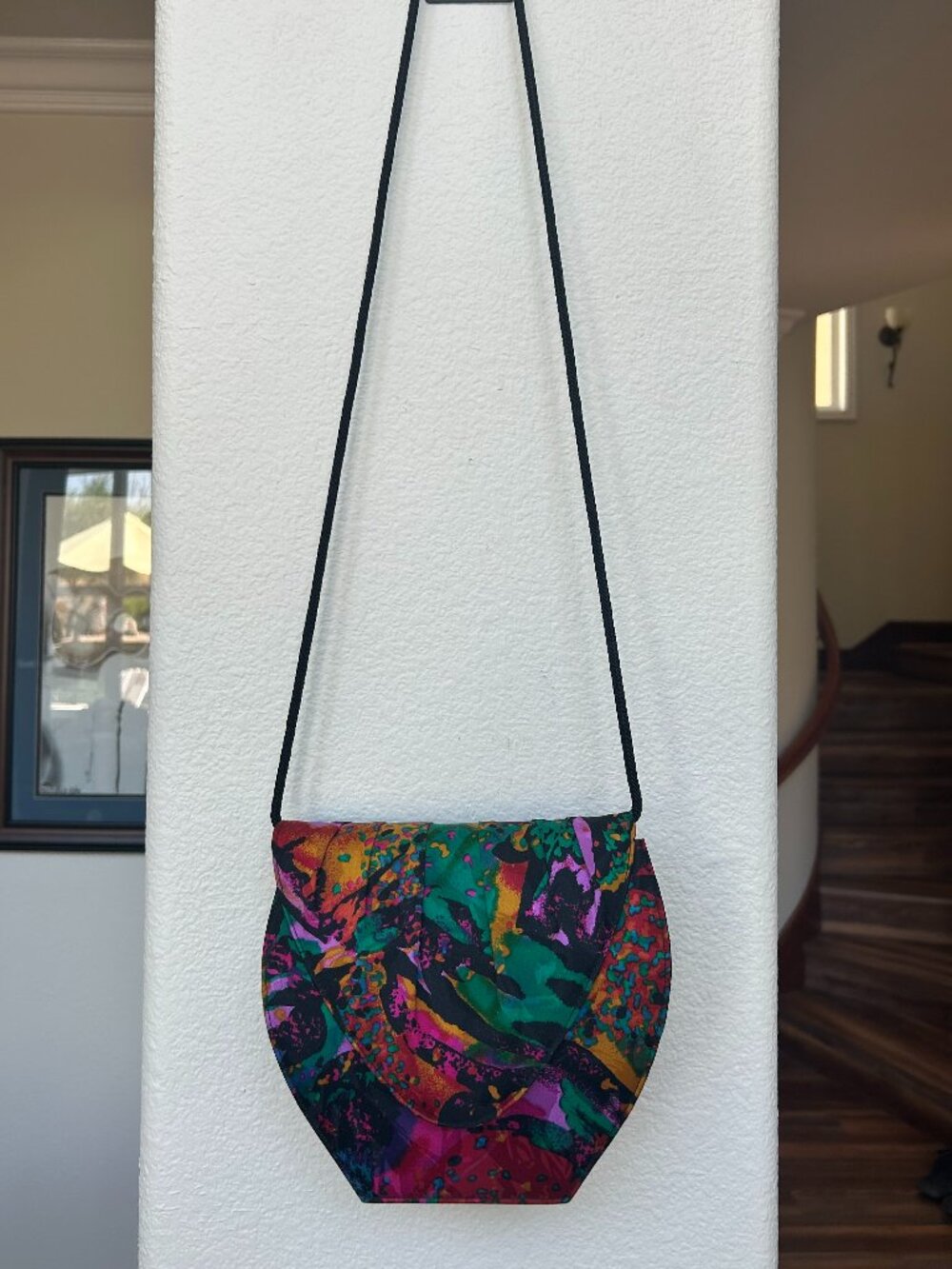 Stuart Weitzman Abstract Printed Shoulder Bag